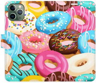 iSaprio flip pouzdro Donuts Pattern 02 pro iPhone 11 Pro - Phone Cover