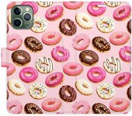 iSaprio flip pouzdro Donuts Pattern 03 pro iPhone 11 Pro - Phone Cover