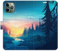 iSaprio flip pouzdro Magical Landscape pro iPhone 11 Pro - Phone Cover