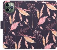 iSaprio flip pouzdro Ornamental Flowers 02 pro iPhone 11 Pro - Phone Cover