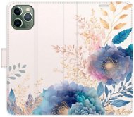 iSaprio flip pouzdro Ornamental Flowers 03 pro iPhone 11 Pro - Phone Cover