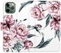 iSaprio flip puzdro Pink Flowers pre iPhone 11 Pro - Kryt na mobil