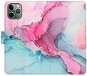 iSaprio flip puzdro PinkBlue Marble na iPhone 11 Pro - Kryt na mobil
