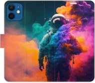 iSaprio flip pouzdro Astronaut in Colours 02 pro iPhone 12 mini - Phone Cover