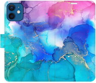 iSaprio flip pouzdro BluePink Paint pro iPhone 12 mini - Phone Cover