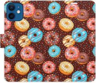 iSaprio flip pouzdro Donuts Pattern pro iPhone 12 mini - Phone Cover
