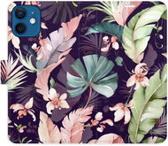 iSaprio flip pouzdro Flower Pattern 08 pro iPhone 12 mini - Phone Cover