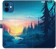 iSaprio flip pouzdro Magical Landscape pro iPhone 12 mini - Phone Cover