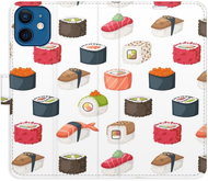 iSaprio flip pouzdro Sushi Pattern 02 pro iPhone 12 mini - Phone Cover