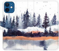 iSaprio flip pouzdro Winter 02 pro iPhone 12 mini - Phone Cover