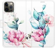 iSaprio flip puzdro Beautiful Flower pre iPhone 12/12 Pro - Kryt na mobil
