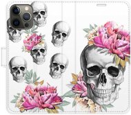 iSaprio flip puzdro Crazy Skull pre iPhone 12/12 Pro - Kryt na mobil