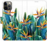 iSaprio flip pouzdro Exotic Flowers 02 pro iPhone 12/12 Pro - Phone Cover