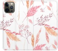 iSaprio flip pouzdro Ornamental Flowers pro iPhone 12/12 Pro - Phone Cover
