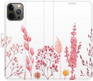 iSaprio flip pouzdro Pink Flowers 03 pro iPhone 12/12 Pro - Phone Cover