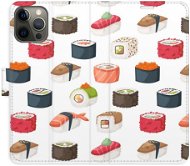 iSaprio flip puzdro Sushi Pattern 02 na iPhone 12/12 Pro - Kryt na mobil