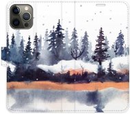iSaprio flip pouzdro Winter 02 pro iPhone 12/12 Pro - Phone Cover