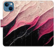 iSaprio flip pouzdro BlackPink Marble pro iPhone 13 - Phone Cover