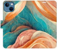 iSaprio flip pouzdro Blue and Orange pro iPhone 13 - Phone Cover