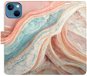 iSaprio flip puzdro Colour Marble pre iPhone 13 - Kryt na mobil