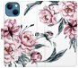 iSaprio flip puzdro Pink Flowers na iPhone 13 - Kryt na mobil