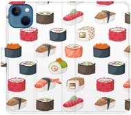 iSaprio flip pouzdro Sushi Pattern 02 pro iPhone 13 - Phone Cover