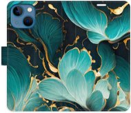 iSaprio flip puzdro Blue Flowers 02 na iPhone 13 mini - Kryt na mobil