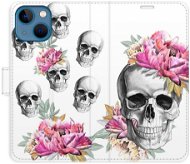 iSaprio flip pouzdro Crazy Skull pro iPhone 13 mini - Phone Cover