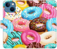 iSaprio flip pouzdro Donuts Pattern 02 pro iPhone 13 mini - Phone Cover