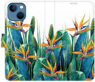 iSaprio flip pouzdro Exotic Flowers 02 pro iPhone 13 mini - Phone Cover