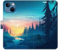 iSaprio flip puzdro Magical Landscape na iPhone 13 mini - Kryt na mobil