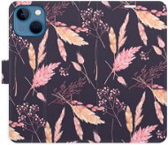iSaprio flip pouzdro Ornamental Flowers 02 pro iPhone 13 mini - Phone Cover