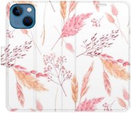 iSaprio flip pouzdro Ornamental Flowers pro iPhone 13 mini - Phone Cover