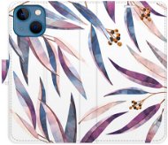 iSaprio flip pouzdro Ornamental Leaves pro iPhone 13 mini - Phone Cover