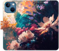 iSaprio flip puzdro Spring Flowers pre iPhone 13 mini - Kryt na mobil