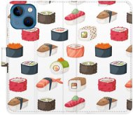 iSaprio flip pouzdro Sushi Pattern 02 pro iPhone 13 mini - Phone Cover