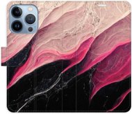 iSaprio flip pouzdro BlackPink Marble pro iPhone 13 Pro - Phone Cover