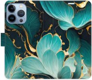 iSaprio flip pouzdro Blue Flowers 02 pro iPhone 13 Pro - Phone Cover