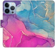 iSaprio flip pouzdro Colour Marble 02 pro iPhone 13 Pro - Phone Cover