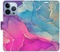 iSaprio flip pouzdro Colour Marble 02 pro iPhone 13 Pro - Phone Cover
