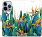 iSaprio flip pouzdro Exotic Flowers 02 pro iPhone 13 Pro - Phone Cover