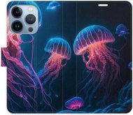iSaprio flip pouzdro Jellyfish pro iPhone 13 Pro - Phone Cover