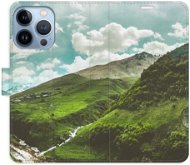 iSaprio flip pouzdro Mountain Valley pro iPhone 13 Pro - Phone Cover