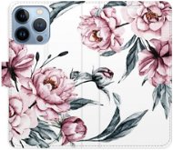 iSaprio flip puzdro Pink Flowers pre iPhone 13 Pro - Kryt na mobil