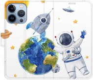 iSaprio flip pouzdro Space 06 pro iPhone 13 Pro - Phone Cover