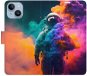 iSaprio flip pouzdro Astronaut in Colours 02 pro iPhone 14 - Phone Cover