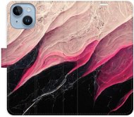 iSaprio flip pouzdro BlackPink Marble pro iPhone 14 - Phone Cover