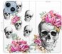 iSaprio flip pouzdro Crazy Skull pro iPhone 14 - Phone Cover