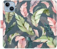 iSaprio flip pouzdro Flower Pattern 09 pro iPhone 14 - Phone Cover