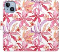 iSaprio flip puzdro Flower Pattern 10 pre iPhone 14 - Kryt na mobil